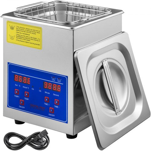 Ultragarsinė valyklė VEVOR 2L, 60W