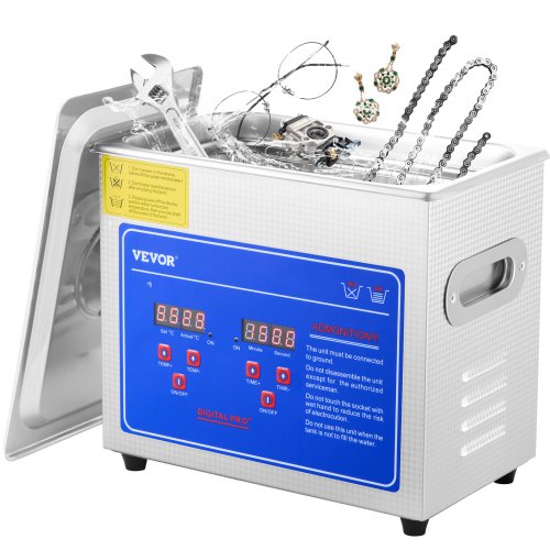 Ultragarsinė valyklė VEVOR Professional, 2,85 l