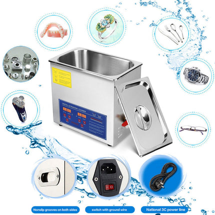 Ultragarsinė valymo vonelė VEVOR 15L, 360W