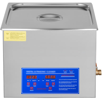 Ultragarsinė valymo vonelė VEVOR 15L, 360W
