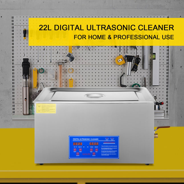 Ultragarsinė valymo vonelė VEVOR 22L, 480W