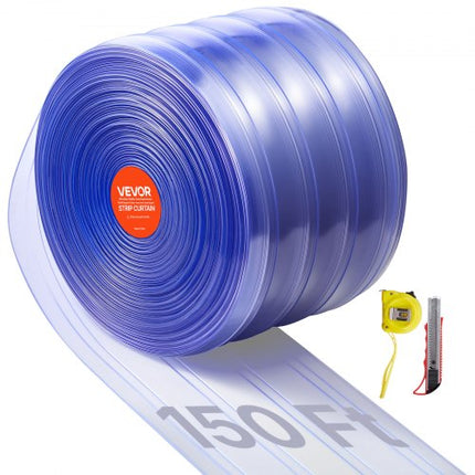 PVC juostinė užuolaida VEVOR MS-0005, 45,7 m ilgis
