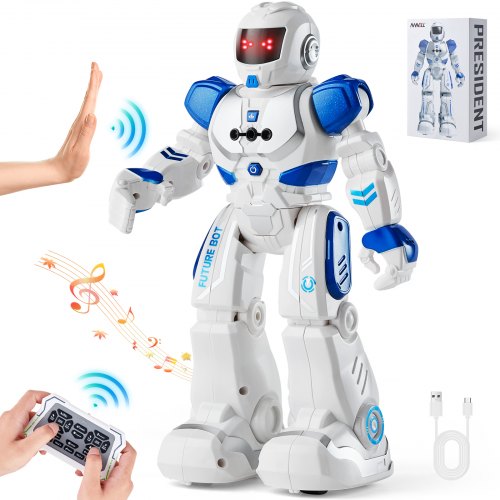 Nuotolinio valdymo robotas VEVOR 6088, programuojamas su judesio jutikliais