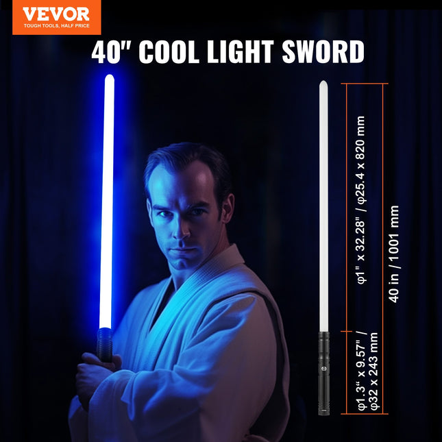 Šviesos kalavijas VEVOR TSK-E06, 12 RGB spalvų