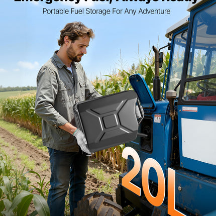 Metalinė kuro kanistrė VEVOR Yoilp3001, 20 L