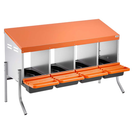 Vištų dėjimo dėžės VEVOR CNB-04-Leg, 4 skyriai