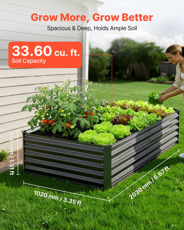 Pakeltos lysvės VEVOR YJ-ZZC005, 2030 x 1020 x 460 mm, 2 vnt.