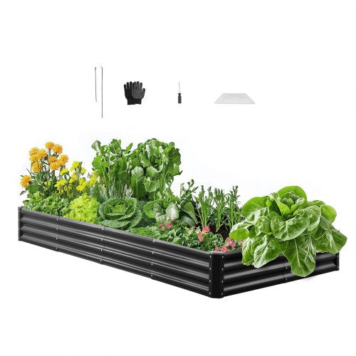 Pakelta lysvė VEVOR GM61010-240X120X28CM, 2,4 x 1,2 x 0,3 m