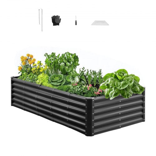 Pakelta lysvė VEVOR GM66010-180X90X44, 1,8 x 0,9 x 0,4 m