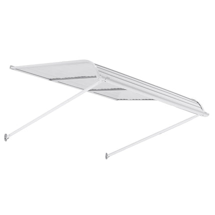 Aliuminis stogelis virš durų VEVOR QL-48INCH, 122 x 107 cm
