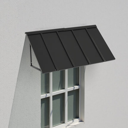 Metalinis stogelis virš durų ir langų VEVOR CGW-56INCH, 143 x 61 cm