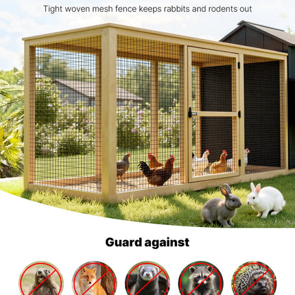 Metalinis tinklas VEVOR WGFS25001, 61 cm x 7,62 m