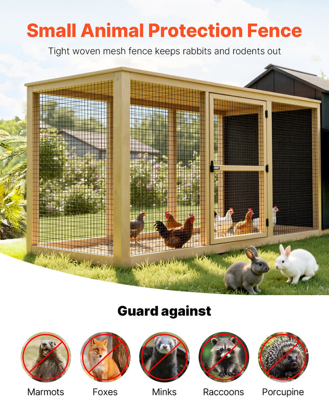 Metalinis tinklas VEVOR WGFS25001, 61 cm x 7,62 m