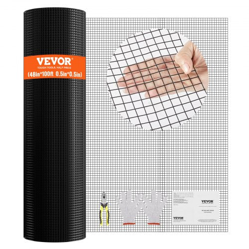 Metalinis tinklas tvorai VEVOR SS19121248100, 1220 x 30480 mm