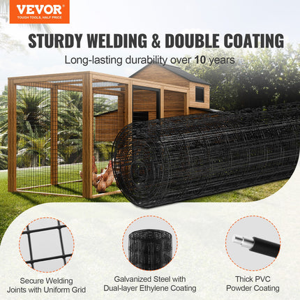 Metalinis tinklas VEVOR SS16234850, 1220 x 15240 mm