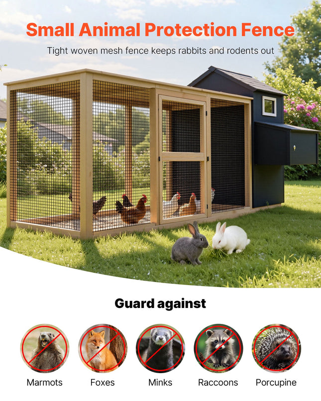 Tinklo tvora VEVOR WGFS25008, 183 cm x 30,4 m