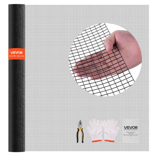 Metalinis tinklas VEVOR WGFS25007, 183 cm x 15,2 m