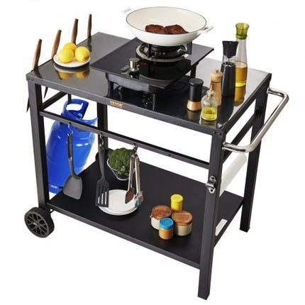 Lauko kepsninės ir maisto ruošimo stalas VEVOR TB0110001, 850x550 mm stalviršis