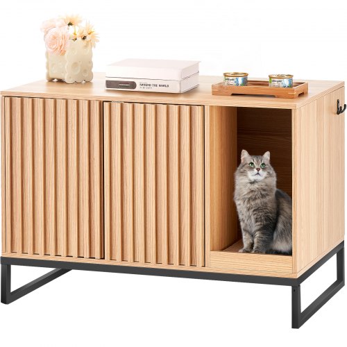 Kačių tualeto spintelė VEVOR CWM001, 80 cm ilgio