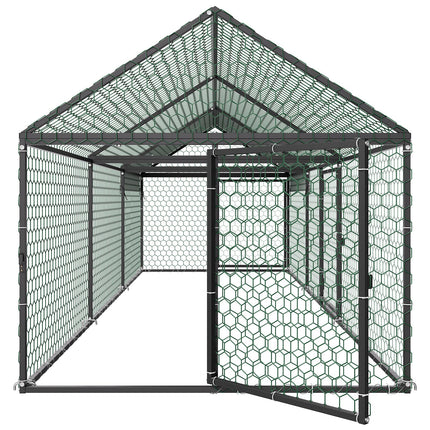 Metalinis vištidės aptvaras VEVOR CRCFG0103, 1 x 3 x 1 m