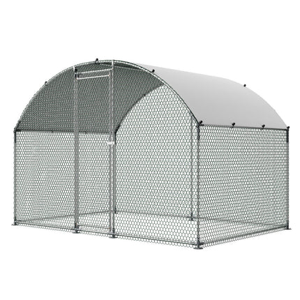 Metalinis vištidės aptvaras VEVOR YD322, 3x2x2 m
