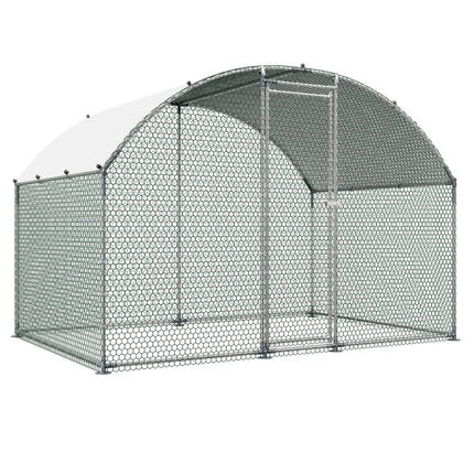 Metalinis vištidės aptvaras VEVOR YD322, 3x2x2 m