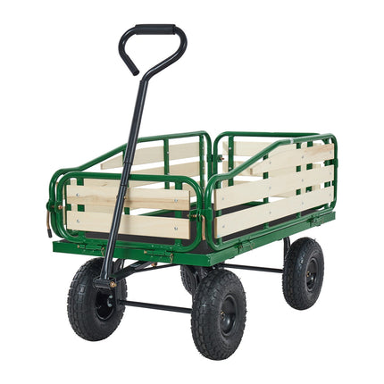 Vaikiškas vežimėlis-vagonėlis VEVOR TC4211A, 250 kg keliamoji galia
