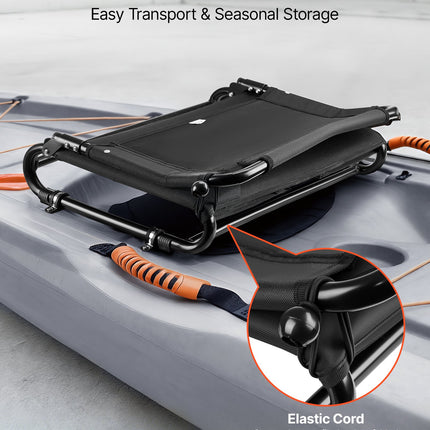 Baidarės kėdė VEVOR KS008-SIS, sulankstoma
