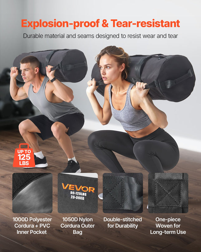 Sportinis svorio maišas (Sandbag) VEVOR BY-SS-003, 23–56 kg