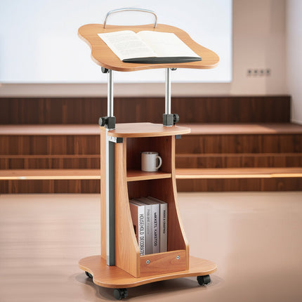 Mobili sakykla VEVOR LT-002AC, reguliuojamas aukštis iki 1100 mm