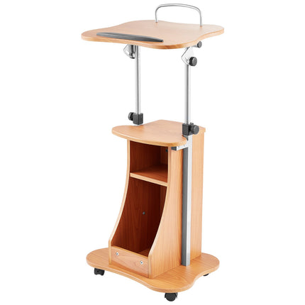 Mobili sakykla VEVOR LT-002AC, reguliuojamas aukštis iki 1100 mm