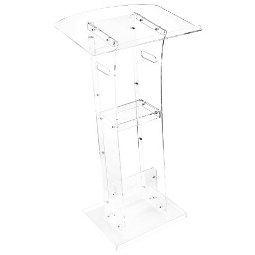 Akrilinė tribūna VEVOR YKBJTK1, 1100 mm aukščio