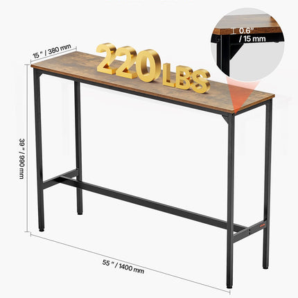 Baro stalas VEVOR YJX-BT-001, 140 cm ilgio