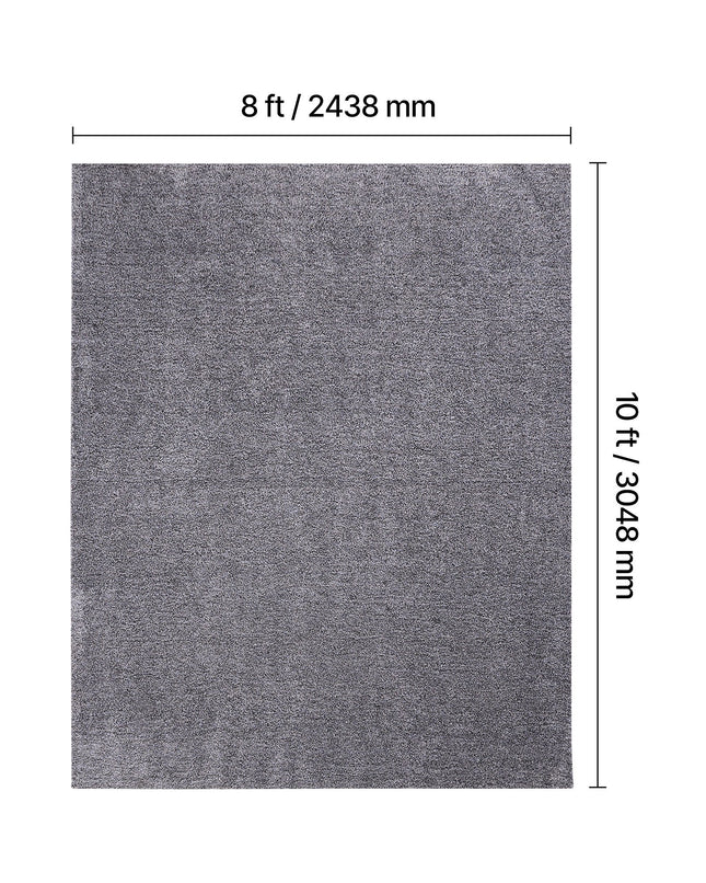 Pliušinis kilimas VEVOR CR8X10-HS12TPR, 2.44 x 3.05 m