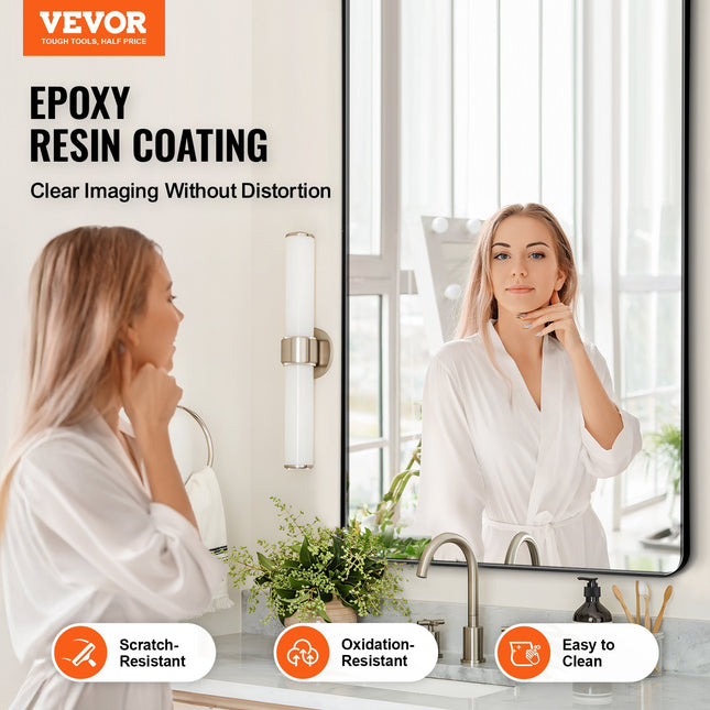 Sieninis veidrodis VEVOR HT-SS0005b, 76 x 122 cm