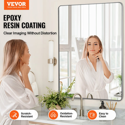 Sieninis veidrodis VEVOR HT-SS0009s, 91,6 x 122 cm