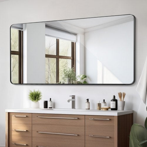 Sieninis veidrodis VEVOR HT-SS0010b, 182,8 x 91,5 cm