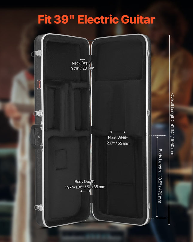 Elektrinės gitaros dėklas VEVOR JX-39A, 105 cm