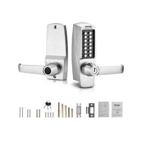 Mechaninė kodinė spyna VEVOR OL-700D2-BC-03, nerūdijantis plienas