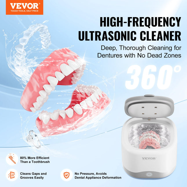 Ultragarso valymo prietaisas VEVOR SJ-H6, 30W