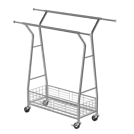 Drabužių kabykla su ratukais VEVOR YD0061, 150 kg apkrova