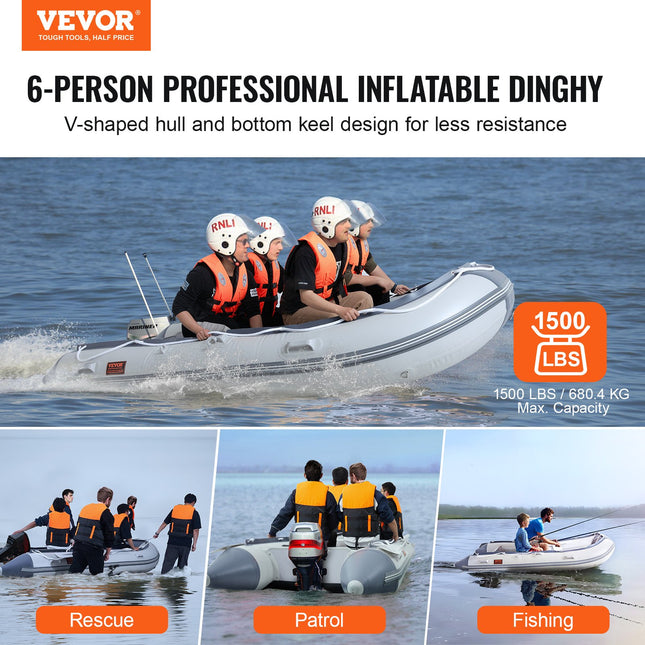 Pripučiama valtis VEVOR HR-360, 6 vietų