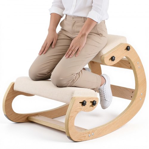 Ergonominė klūpėjimo kėdė VEVOR QDQY-03, 120 kg apkrova
