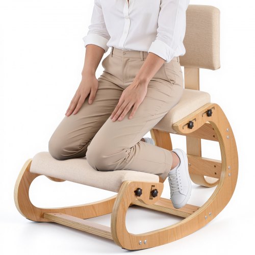 Ergonominė klūpėjimo kėdė VEVOR QDQY-05, su atlošu