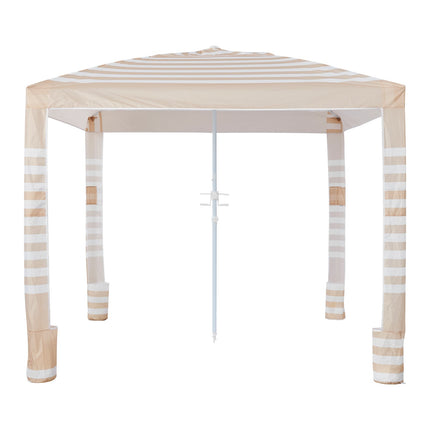 Paplūdimio palapinė-pavėsinė VEVOR SZ002, 2,4 x 2,4 m