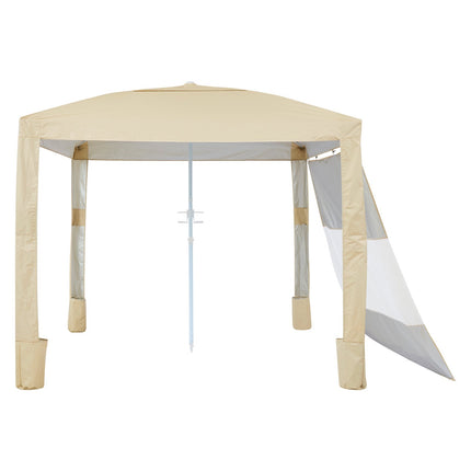Paplūdimio palapinė-pavėsinė VEVOR SZ004, 2,4 x 2,4 m