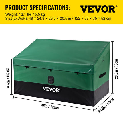 Lauko daiktadėžė VEVOR VV-OSB-100, 378 l talpos
