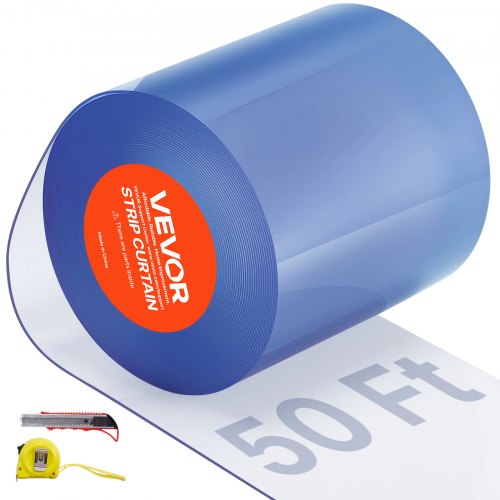 PVC juostinė užuolaida VEVOR MS-0001, 15 m ilgio