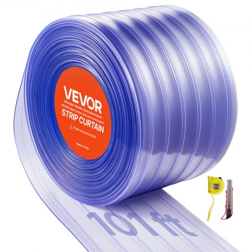 PVC juostinė užuolaida VEVOR MS-0008, 30,8 m ilgio