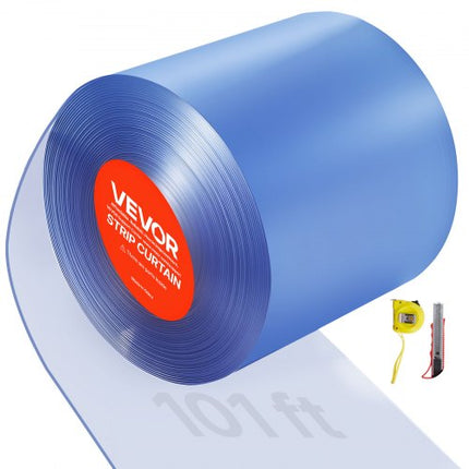 PVC juostinė užuolaida VEVOR MS-0008, 30,8 m ilgio